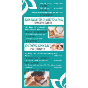 TRIỆT LÔNG - TẨY DA CHẾT - ĐÃ THÔNG KINH LẠC 