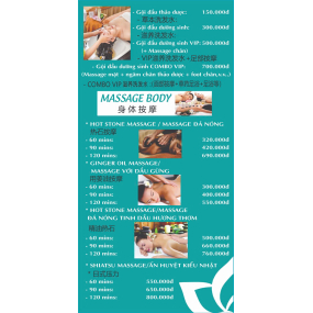 GỘI ĐẦU DƯỠNG SINH - MASSAGE BODY 